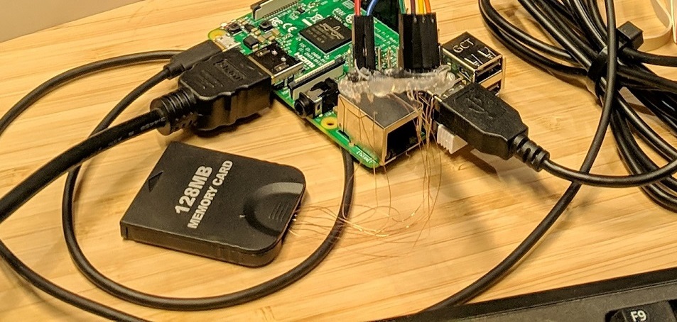 Making a GameCube memory card editor with Raspberry Pi
